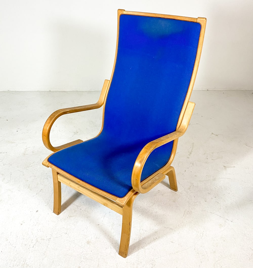 BENT OLSEN DANISH BEECH LOUNGE CHAIR C. 1970S (1 of 16)