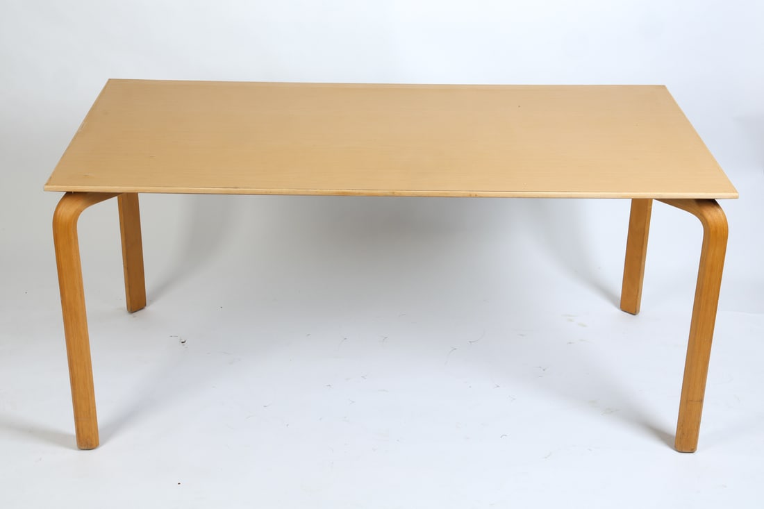 FARSTRUP DANISH BEECH DINING TABLE C. 1990S - 7