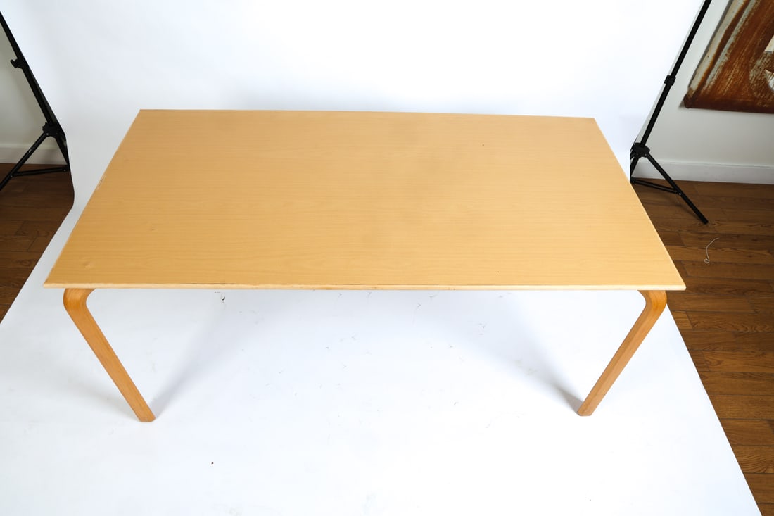 FARSTRUP DANISH BEECH DINING TABLE C. 1990S - 8