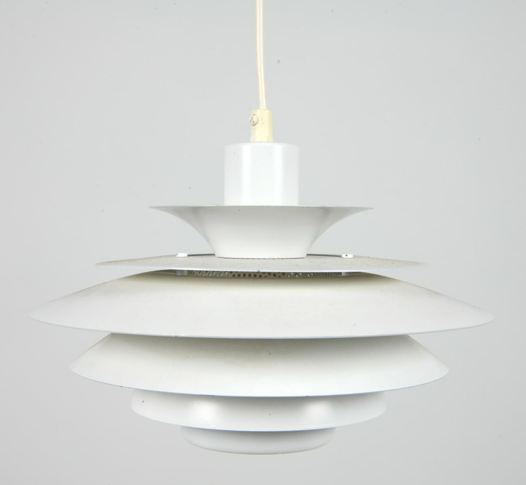 POUL HENNINGSEN STYLE DANISH PENDANT LIGHT 1970S (1 of 11)
