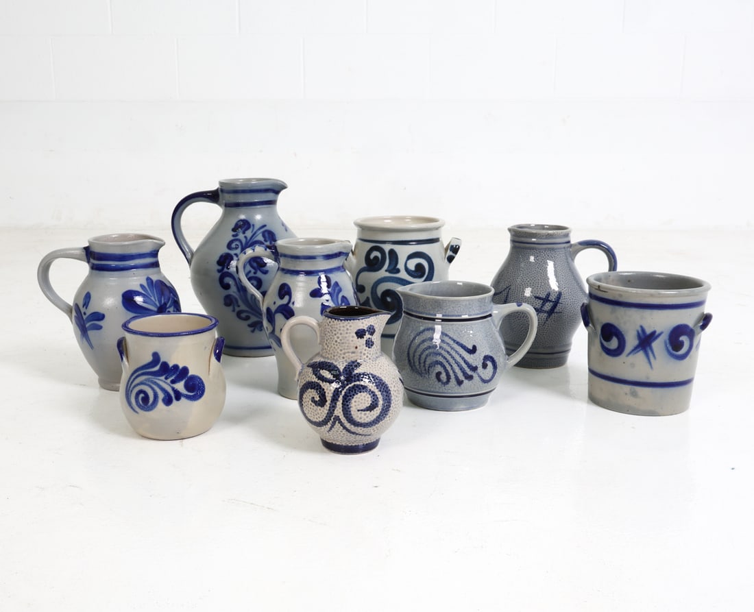 (9) MARZI & REMY WESTERWALD STONEWARE GROUPING (1 of 15)