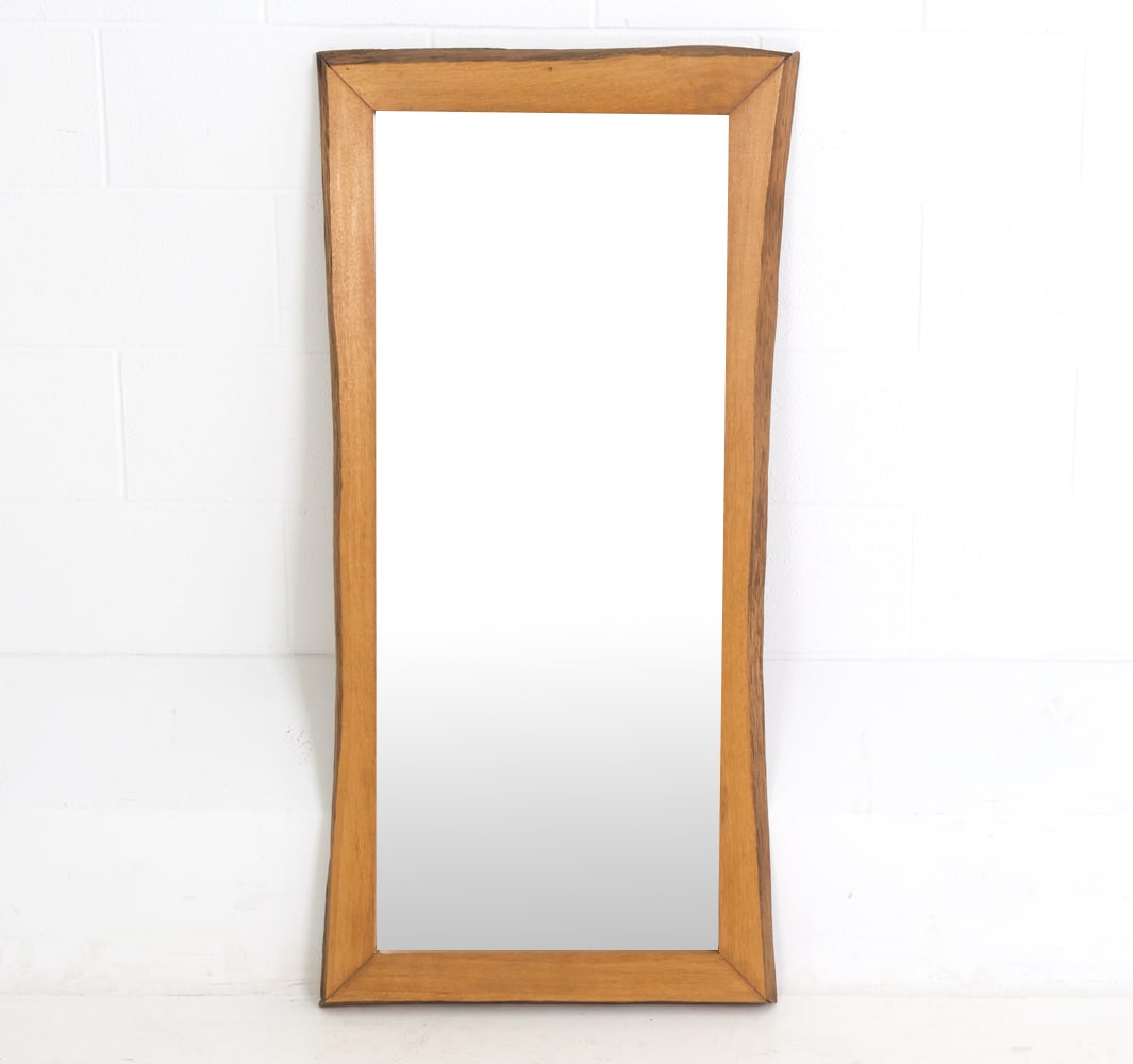 ORGANIC FORM LIVE EDGE GERMAN OAK MIRROR (1 of 13)