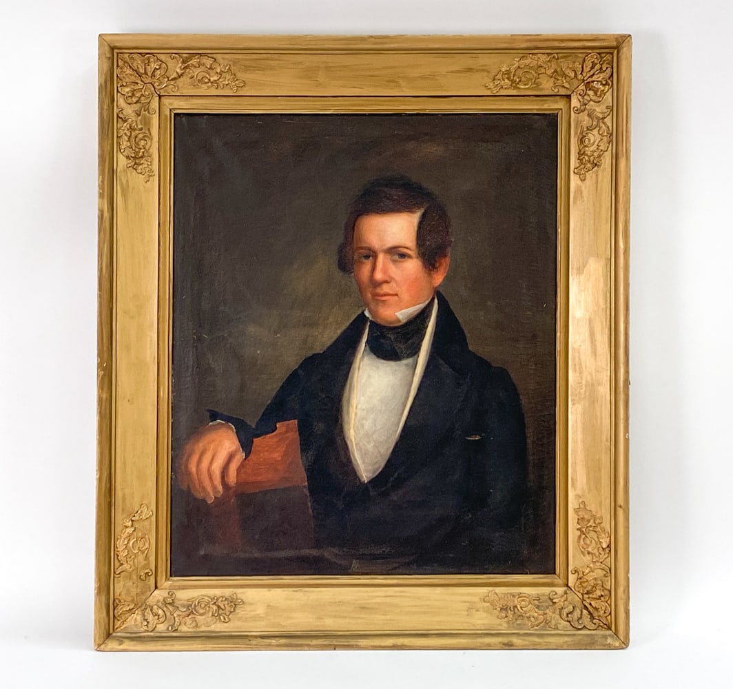 19TH C. PORTRAIT OF A GENTLEMAN O/C (1 of 1)