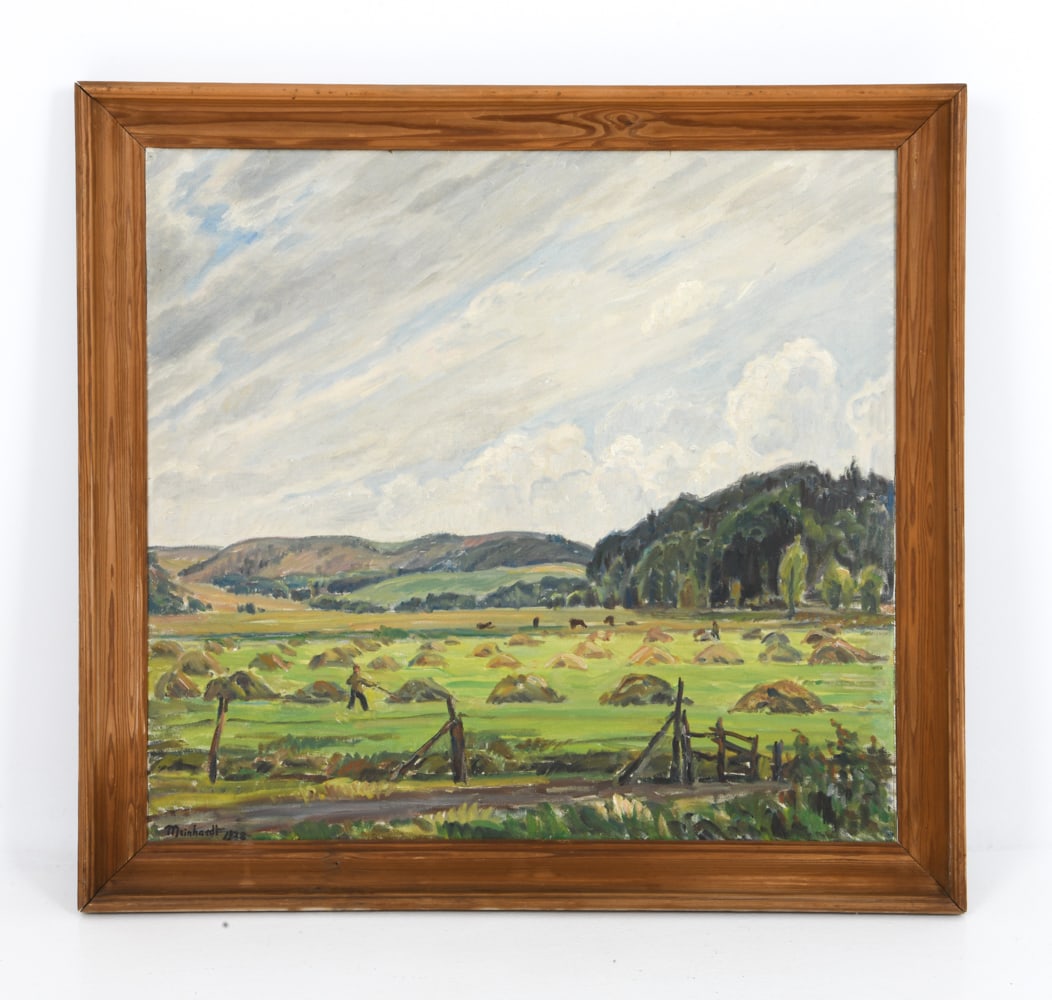 WALTER MEINHARDT (DENMARK, 1891-1948) LANSCAPE O/C (1 of 1)