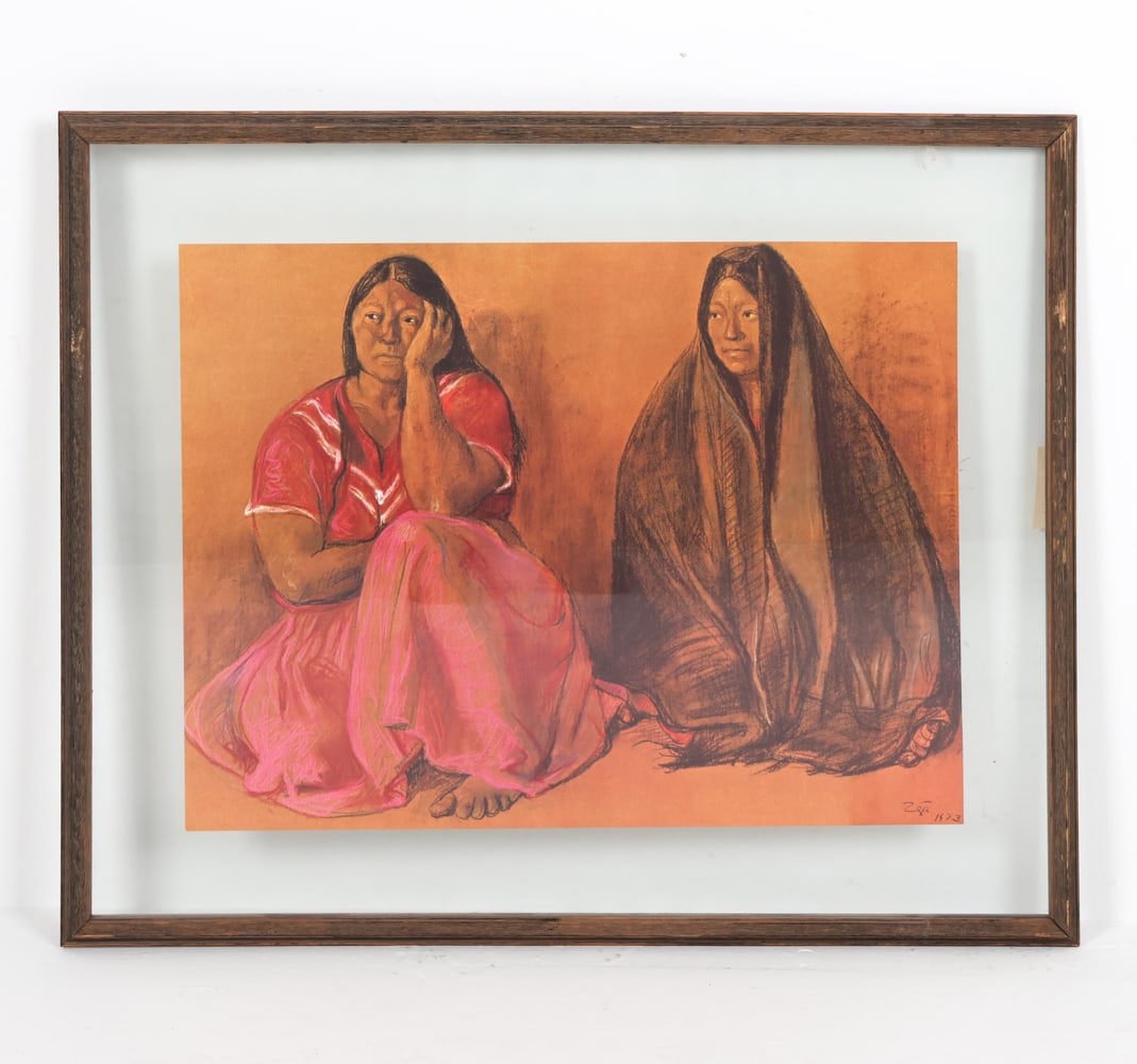 FRANCISCO ZUNIGA (20TH C.) LITHOGRAPH 1973 (1 of 1)
