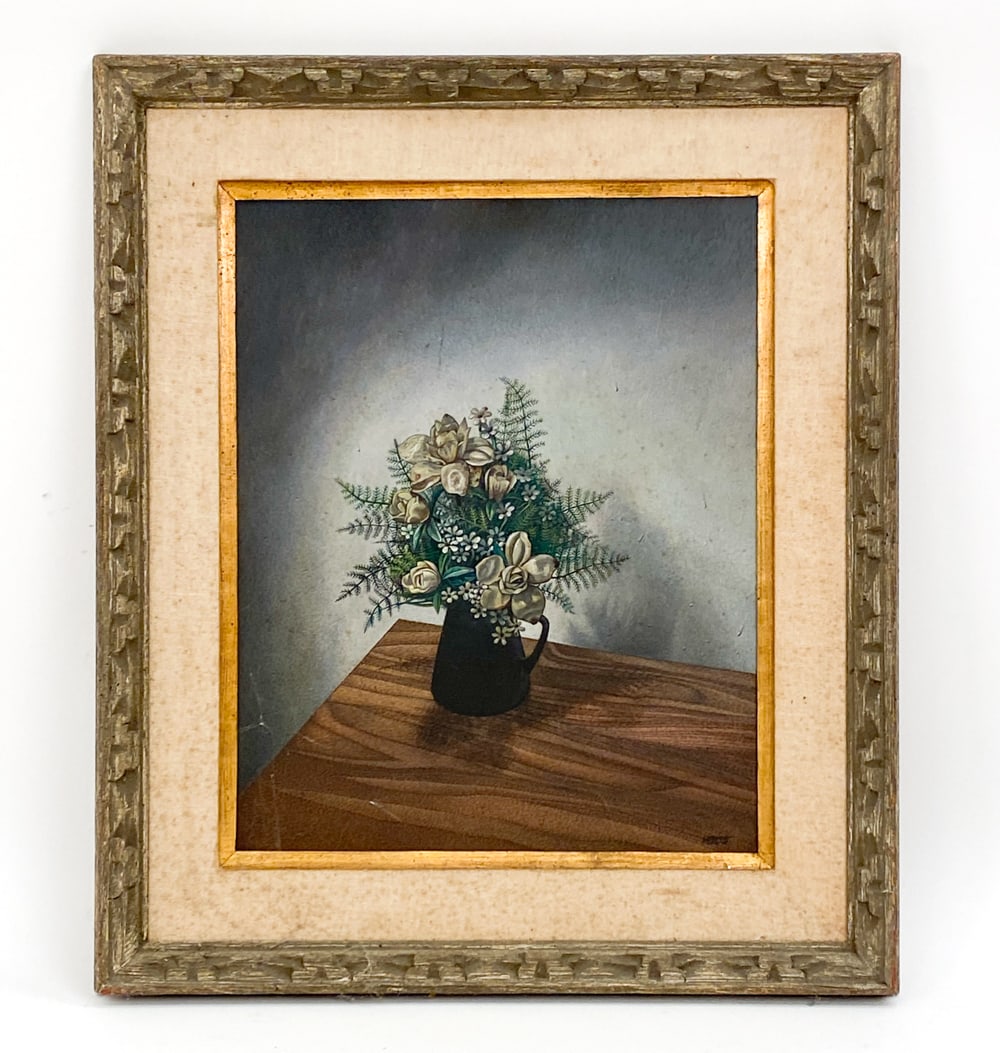 MID-CENTURY O/B STILL LIFE BY HERBST (1 of 1)