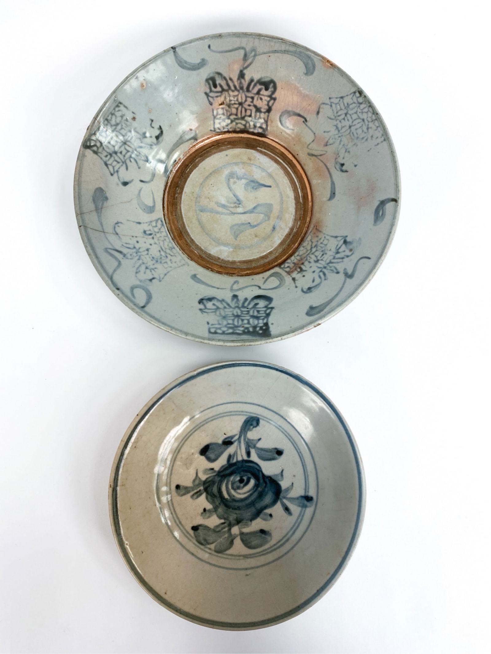 (2) ANTIQUE CHINESE BOWLS (1 of 1)