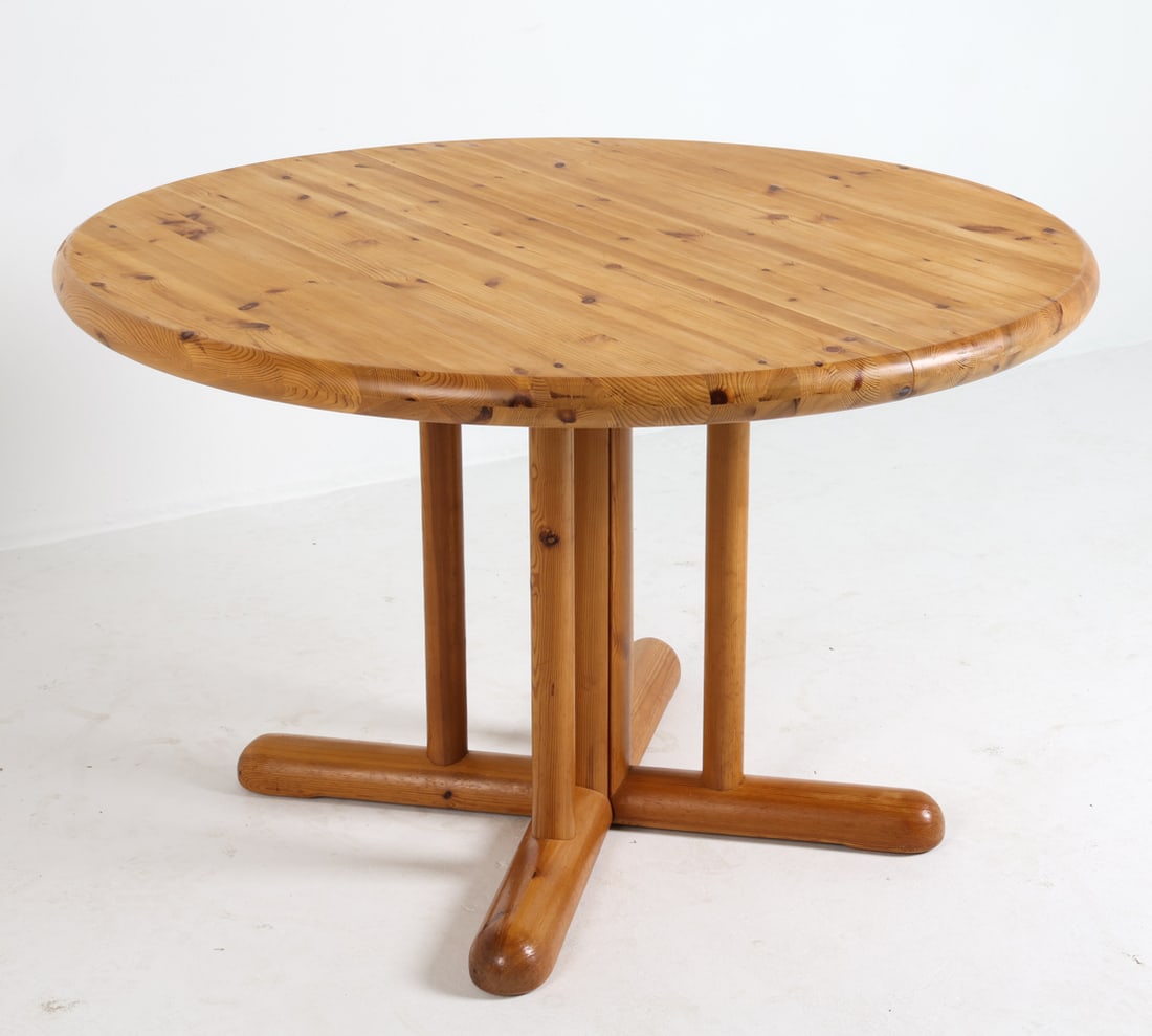 DAUMILLER STYLE DANISH PINE DINING TABLE C. 1970S (1 of 13)