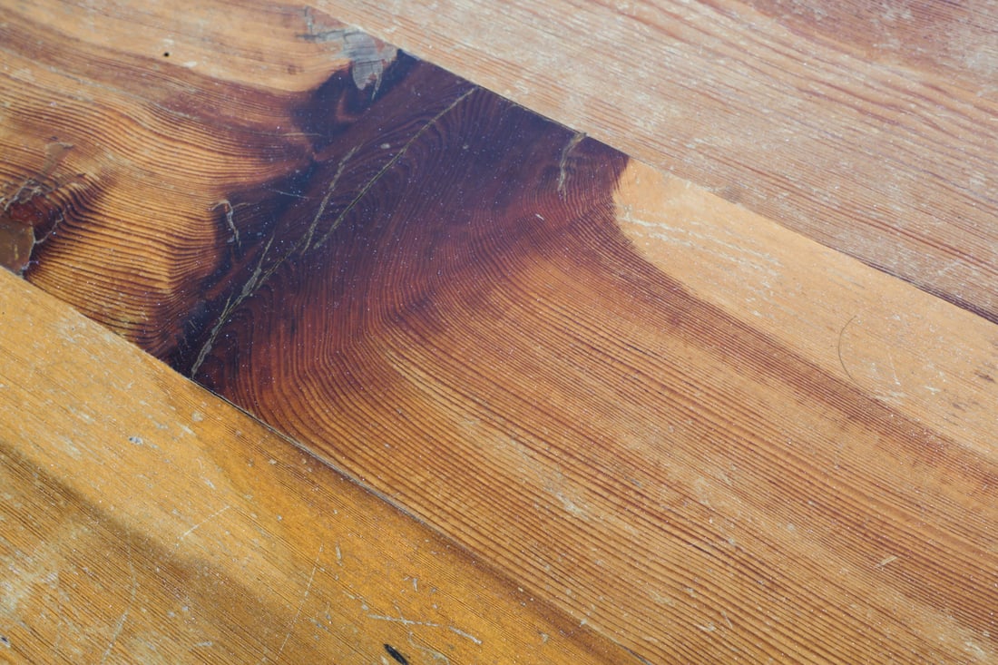 SWEDISH BRUTALIST PINE TRESTLE DINING TABLE - 11