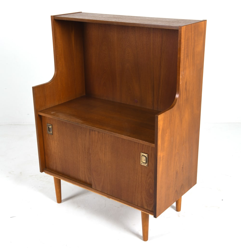 DANISH TEAK DESK CABINET C. 1960S (1 of 17)
