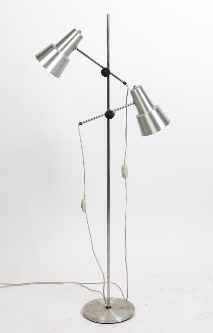 JO HAMMERBORG STYLE DANISH FLOOR LAMP 1970S (1 of 12)