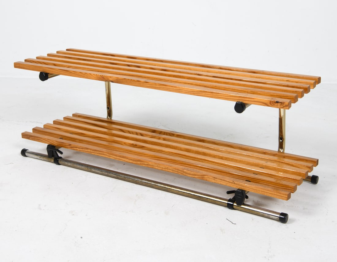 SWEDISH PINE HAT & COAT RACK 1970S (1 of 12)