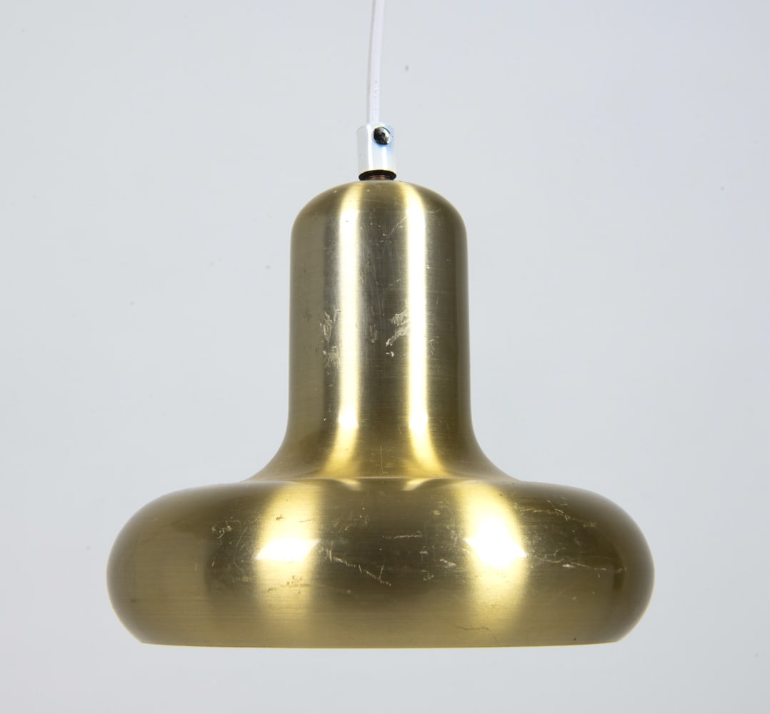 DANISH BRASS PENDANT LIGHT C. 1960S (1 of 9)