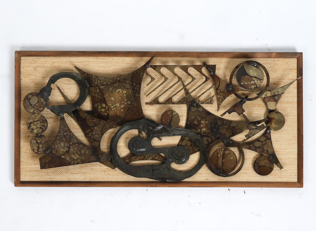 HENRIK HORST BRUTALIST ABSTRACT WALL SCULPTURE (1 of 5)