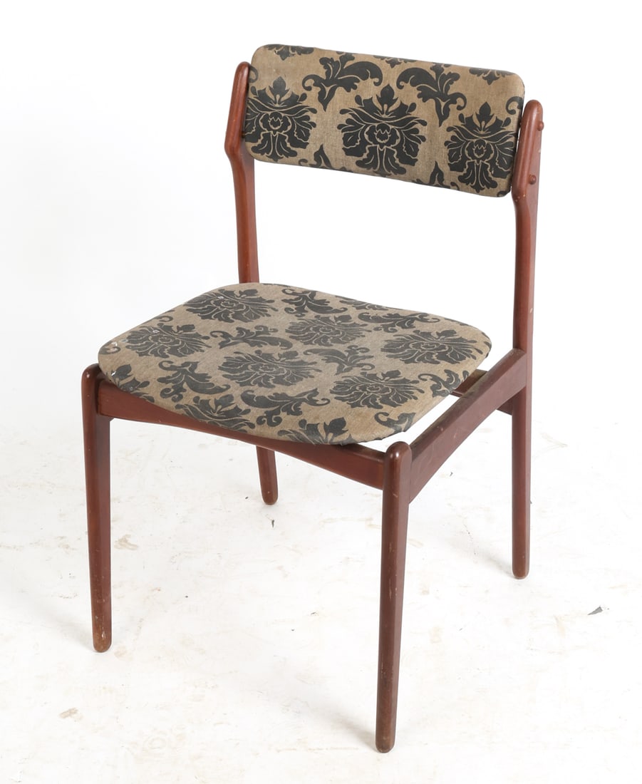 STYLE OF ERIK BUCH DANISH TEAK DINING CHAIR 1970S (1 of 15)