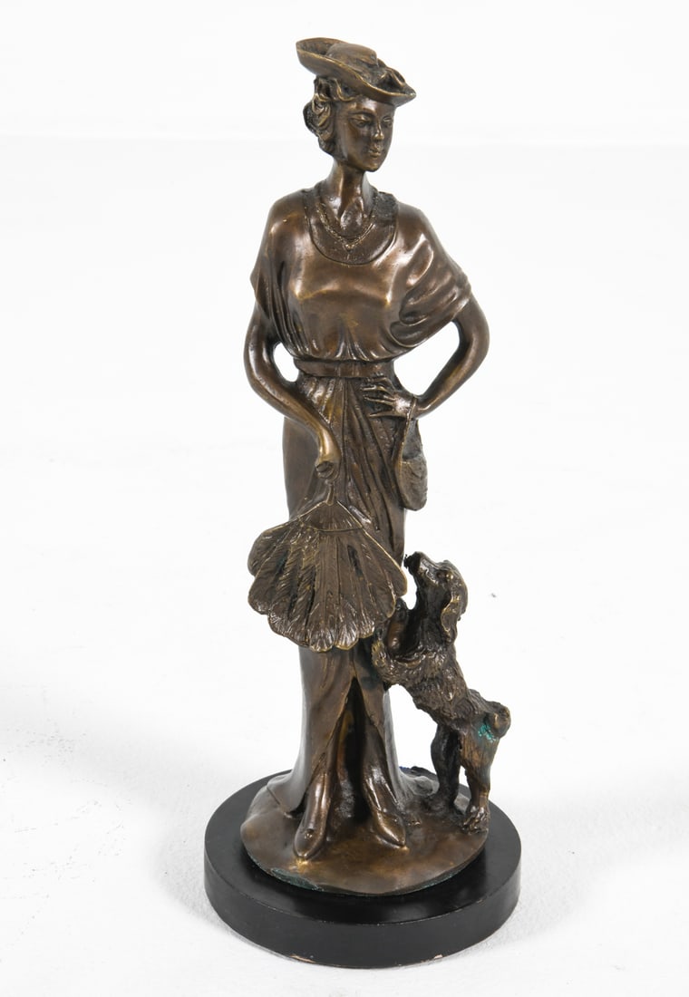 SCANDINAVIAN ART DECO STYLE BRONZE SCULPTURE (1 of 12)