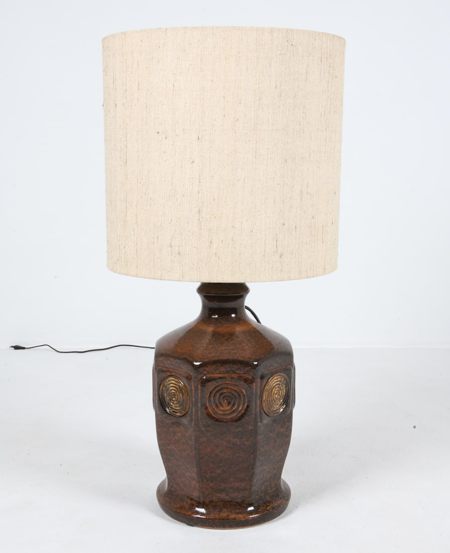 ARO LEUCHTE GERMAN CERAMIC TABLE LAMP C. 1970S (1 of 13)