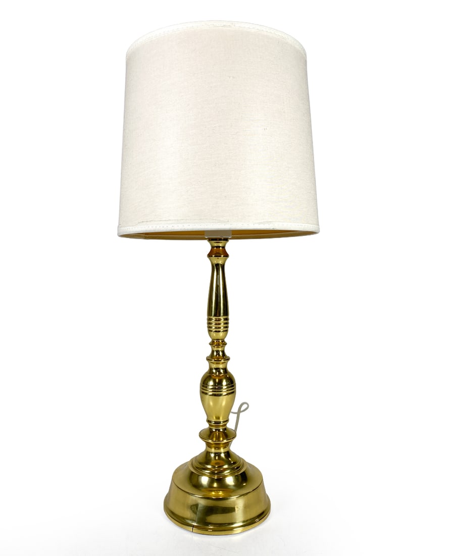 DANISH BRASS TABLE LAMP C. 1970S (1 of 12)