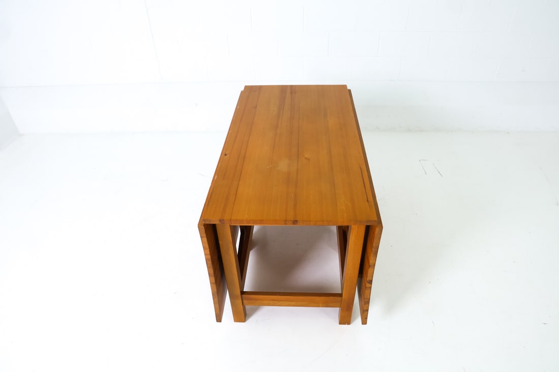 MATHSSON STYLE SWEDISH PINE EXTENDING DINING TABLE - 15