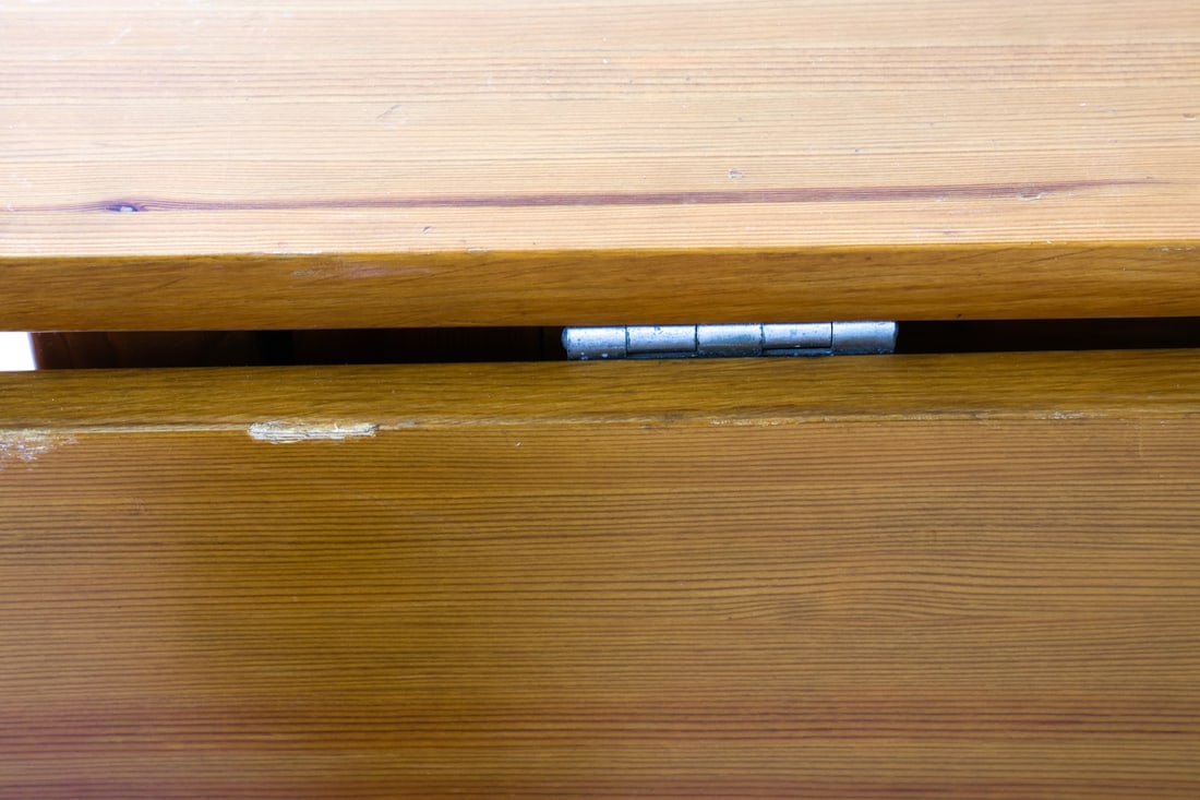 MATHSSON STYLE SWEDISH PINE EXTENDING DINING TABLE - 17