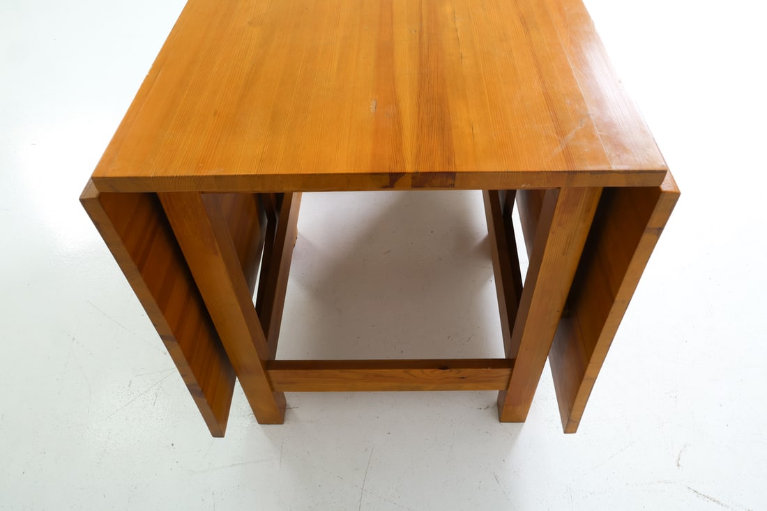 MATHSSON STYLE SWEDISH PINE EXTENDING DINING TABLE - 19