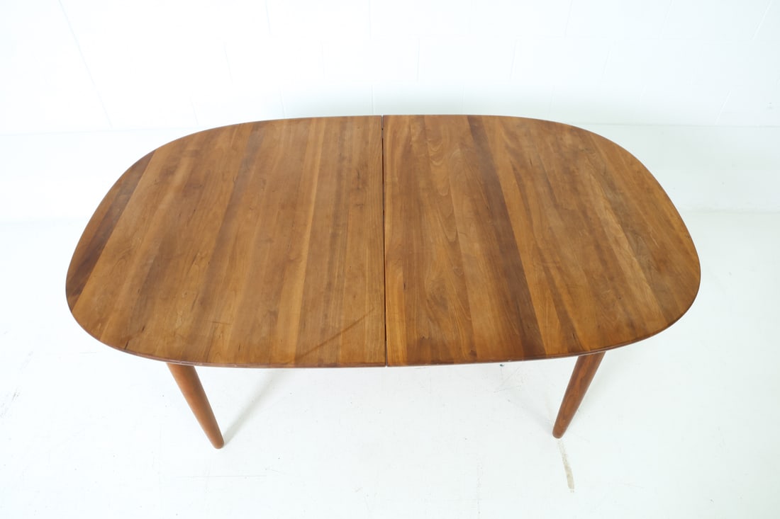 RUBBY DANISH WALNUT EXTENDING DINING TABLE - 15