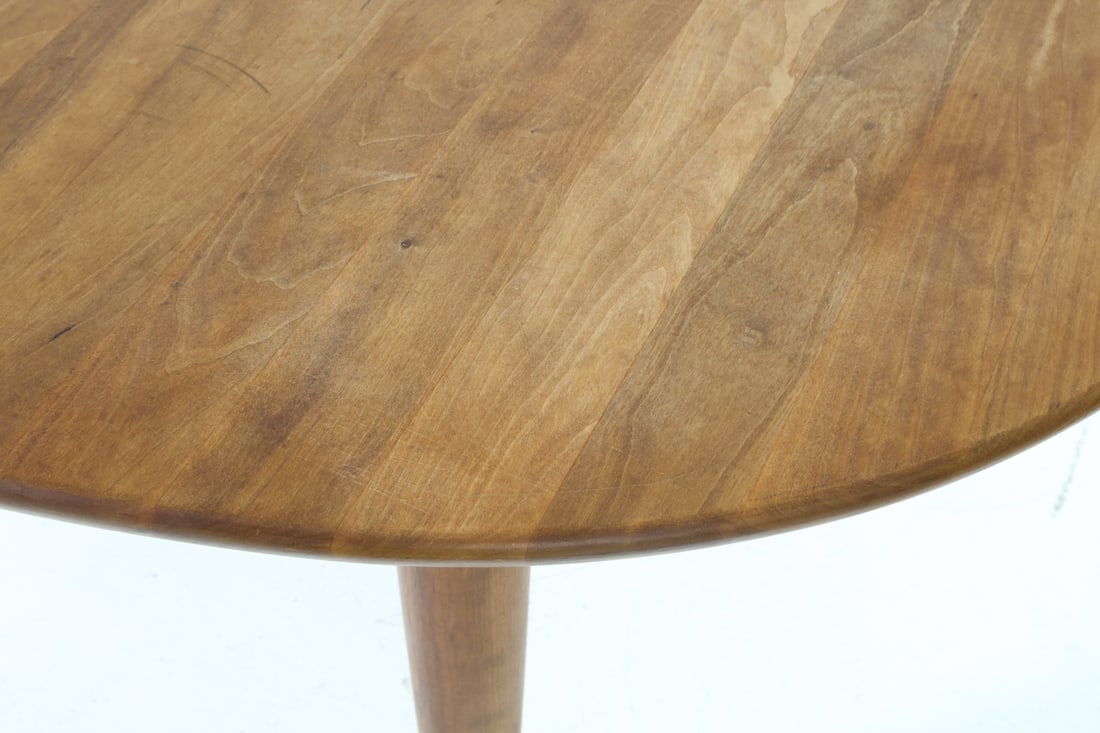 RUBBY DANISH WALNUT EXTENDING DINING TABLE - 16