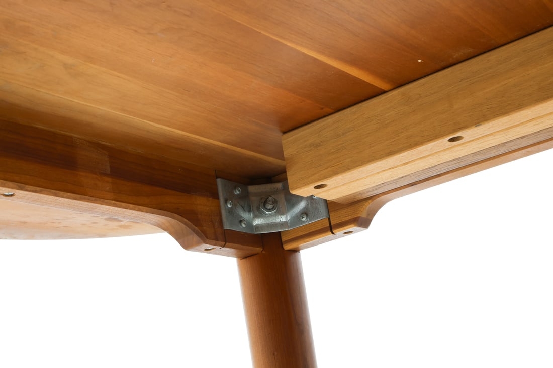 RUBBY DANISH WALNUT EXTENDING DINING TABLE - 18