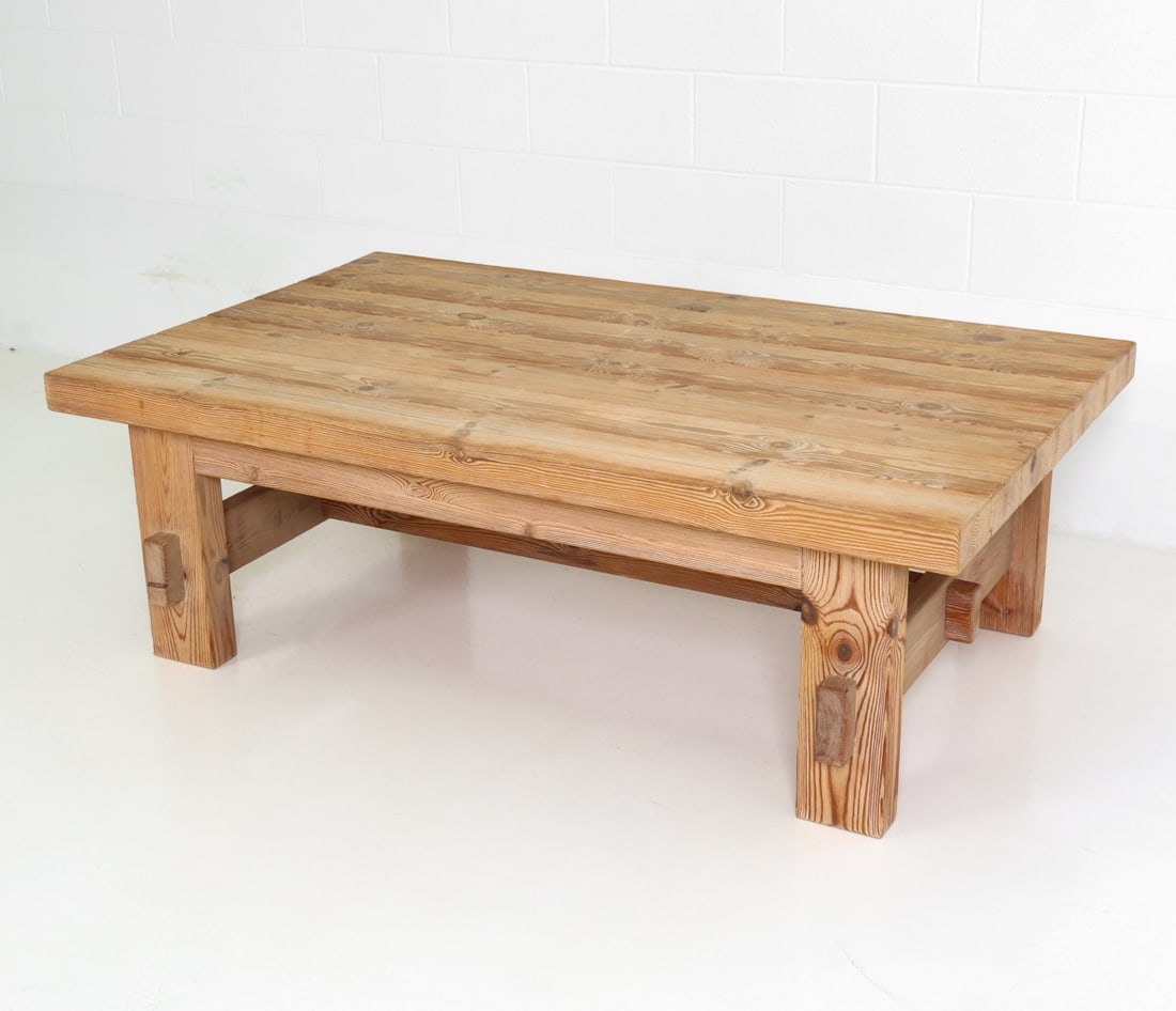 HANS FRYDENDAL DANISH PINE COFFEE TABLE 1970S (1 of 16)