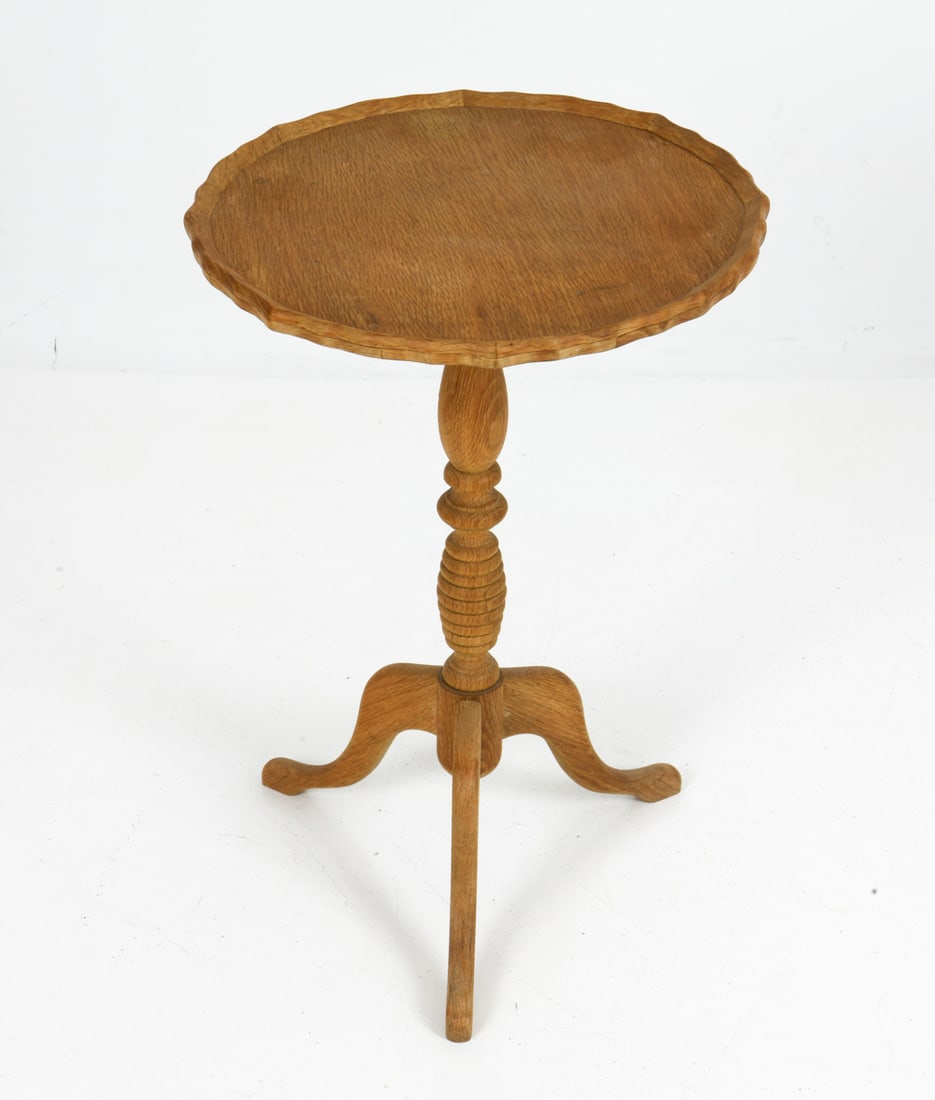 KILDEBERG STYLE DANISH OAK SIDE TABLE C. 1960S (1 of 11)