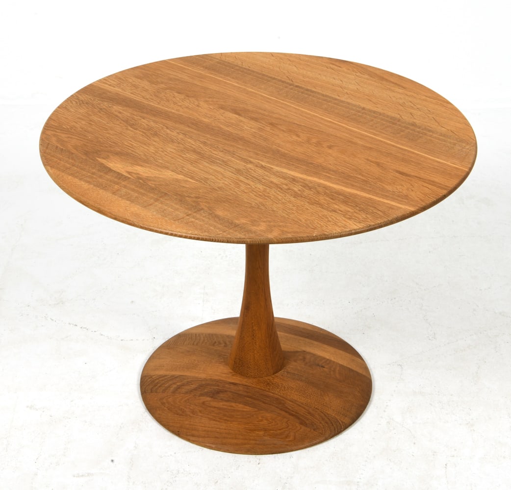 NANNA DITZEL TRISSE DANISH OAK SIDE TABLE 1970S (1 of 10)