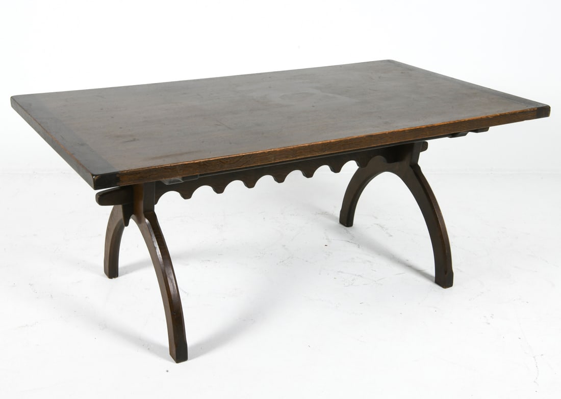 ATTR. HENNING KJAERNULF DANISH OAK DINING TABLE (1 of 1)