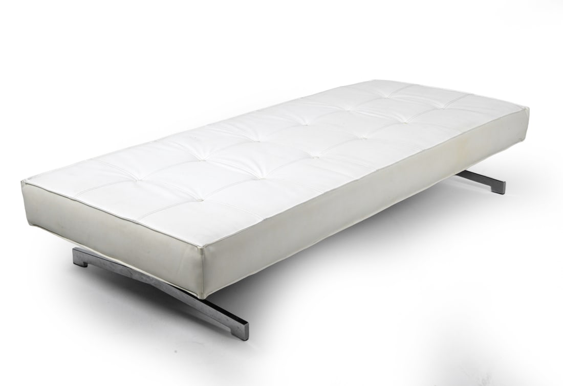 HANSEN STYLE DANISH LEATHER DAYBED C. 1970S (1 of 13)