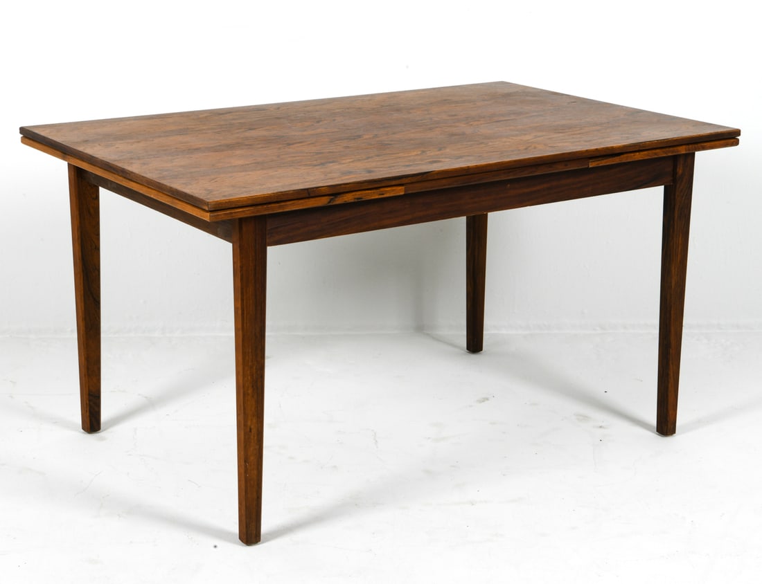 CADOVIUS STYLE DANISH ROSEWOOD DINING TABLE 1970S (1 of 1)