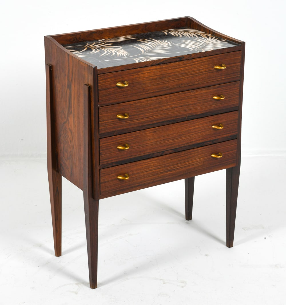 FRODE HOLM FOR ILLUMS BOLIGHUS ROSEWOOD SIDE CHEST (1 of 1)