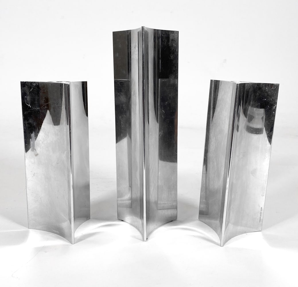 (3) GEORG JENSEN CANDLEHOLDERS (1 of 11)