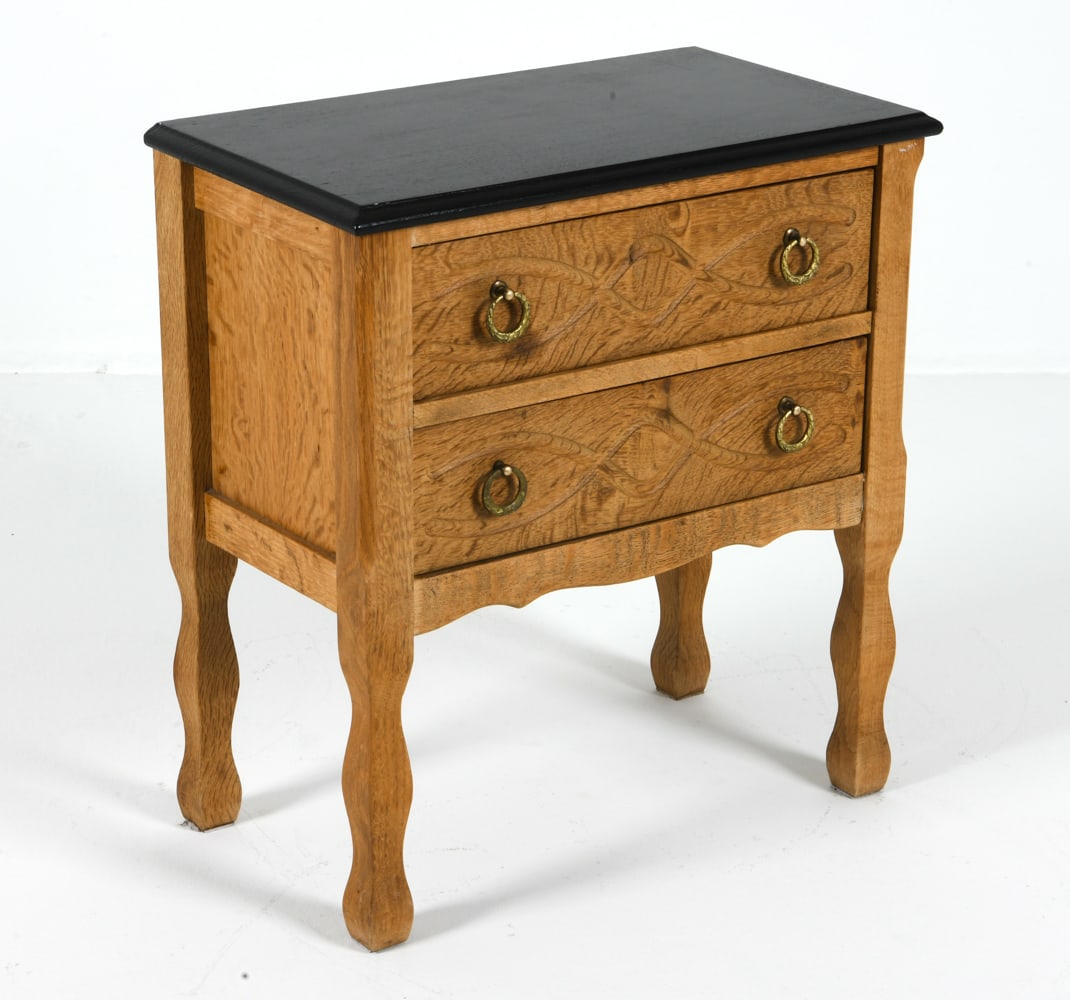 KJAERNULF STYLE DANISH OAK SIDE CHEST C. 1970S (1 of 1)