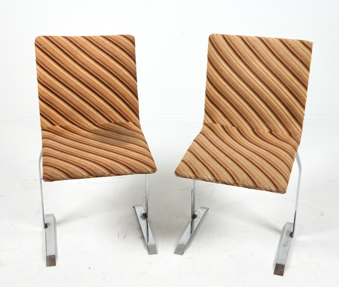 PAIR GIOVANNI OFFREDI FOR SAPORITI LOUNGE CHAIRS (1 of 1)