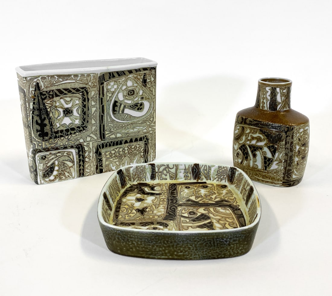 NILS THORSSON ROYAL COPENHAGEN CERAMIC GROUPING (1 of 13)