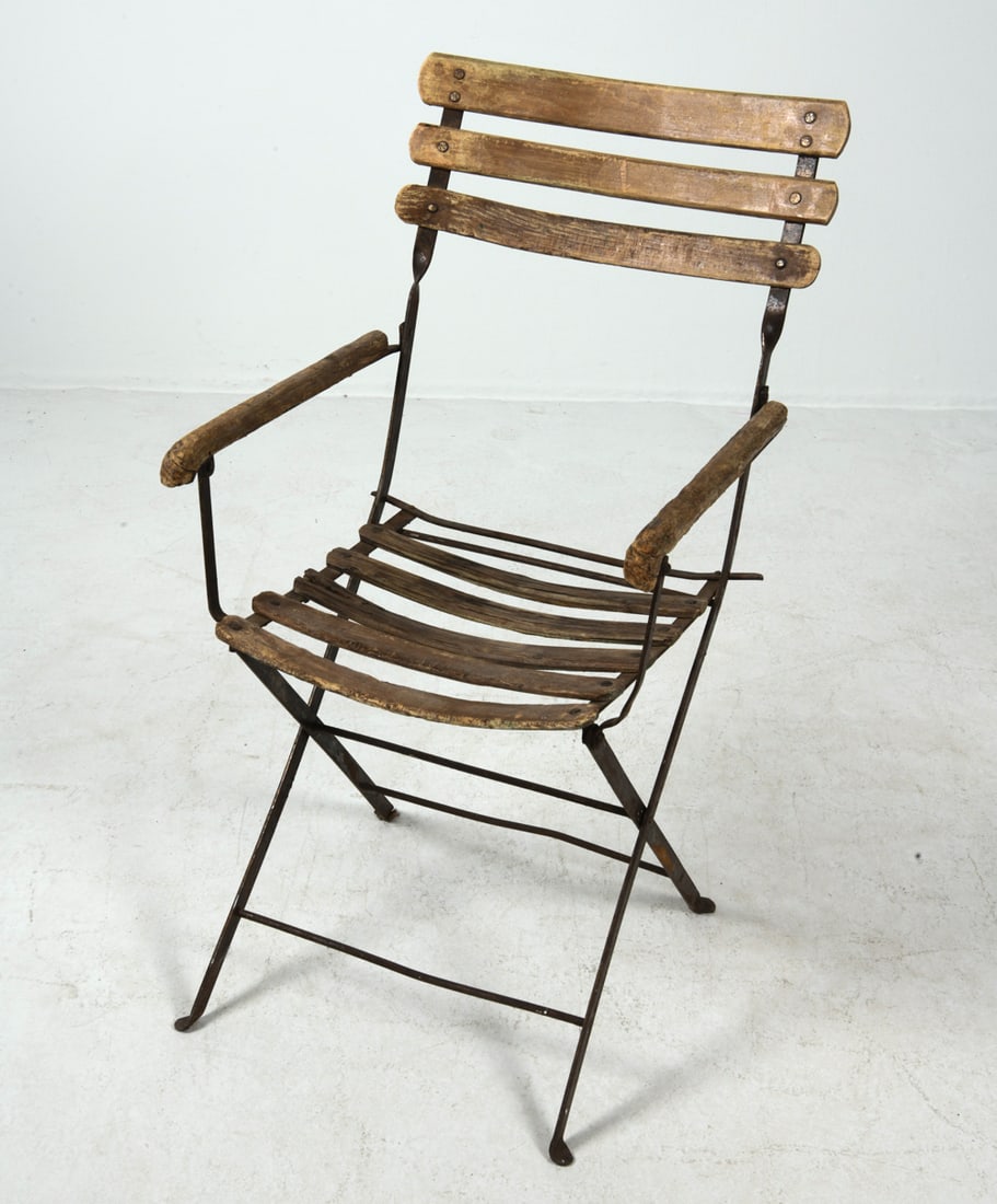 SCANDINAVIAN PINE OUTDOOR FOLDING CHAIR (1 of 1)