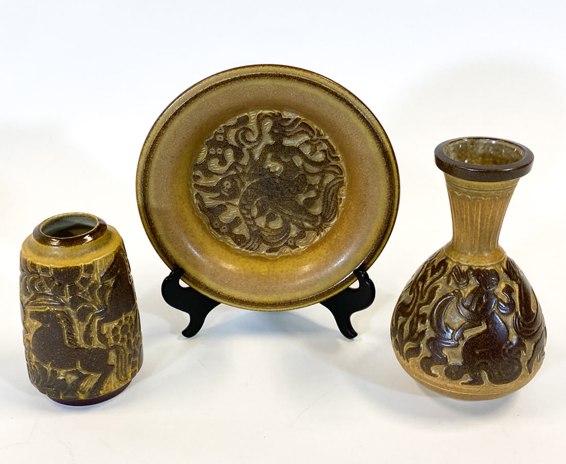 MARIANNE STARCK DANISH CERAMIC POTTERY GROUPING (1 of 10)