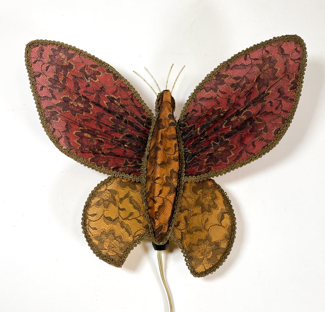 DANISH BUTTERFLY WALL SCONCE C. 1950S (1 of 13)