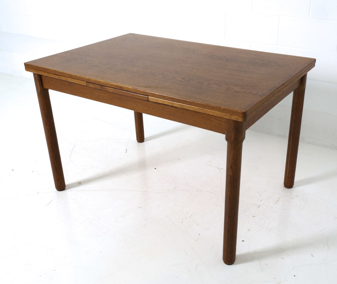 OTTENSARNDT GERMAN OAK DINING TABLE C. 1970S (1 of 20)