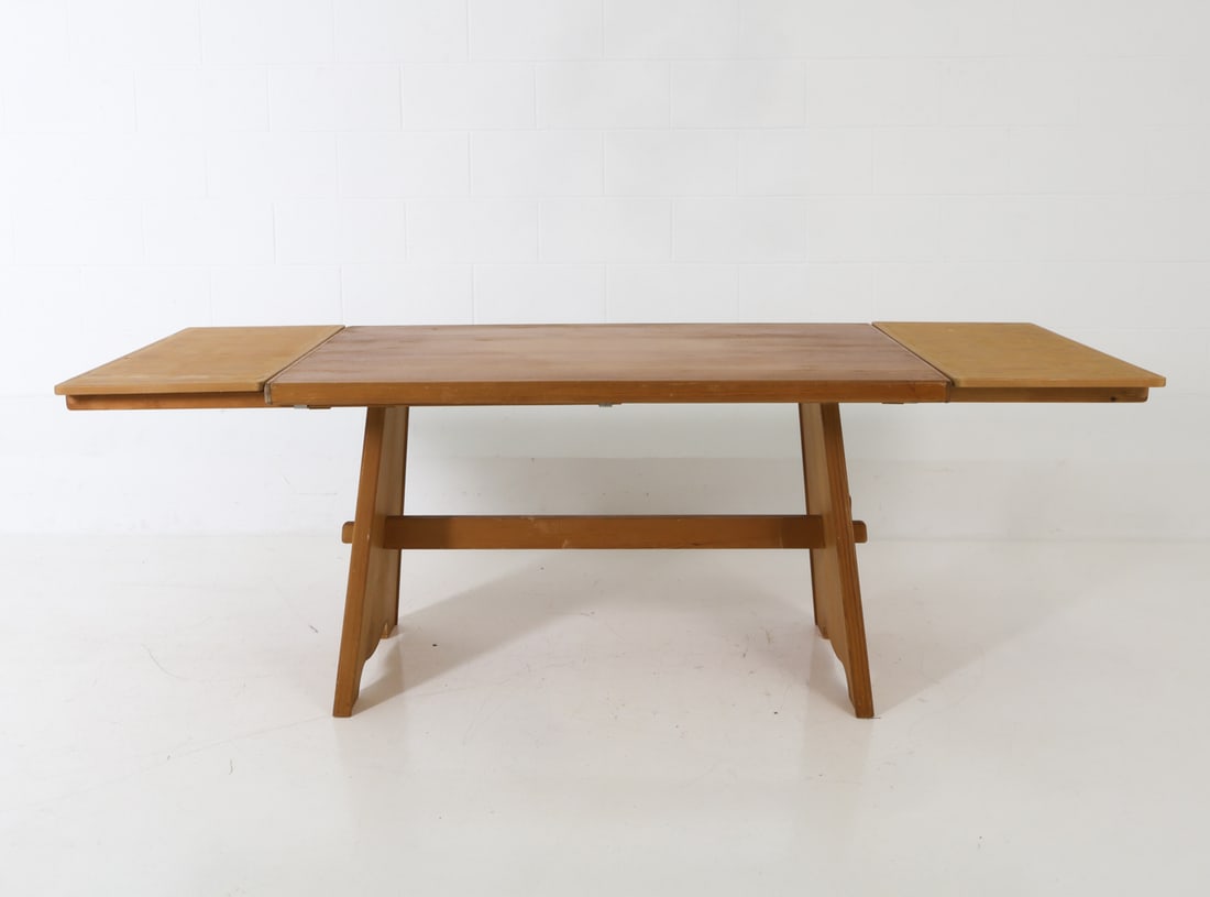 (4) GORAN MALMVALL PINE DINING SET 1950S - 2