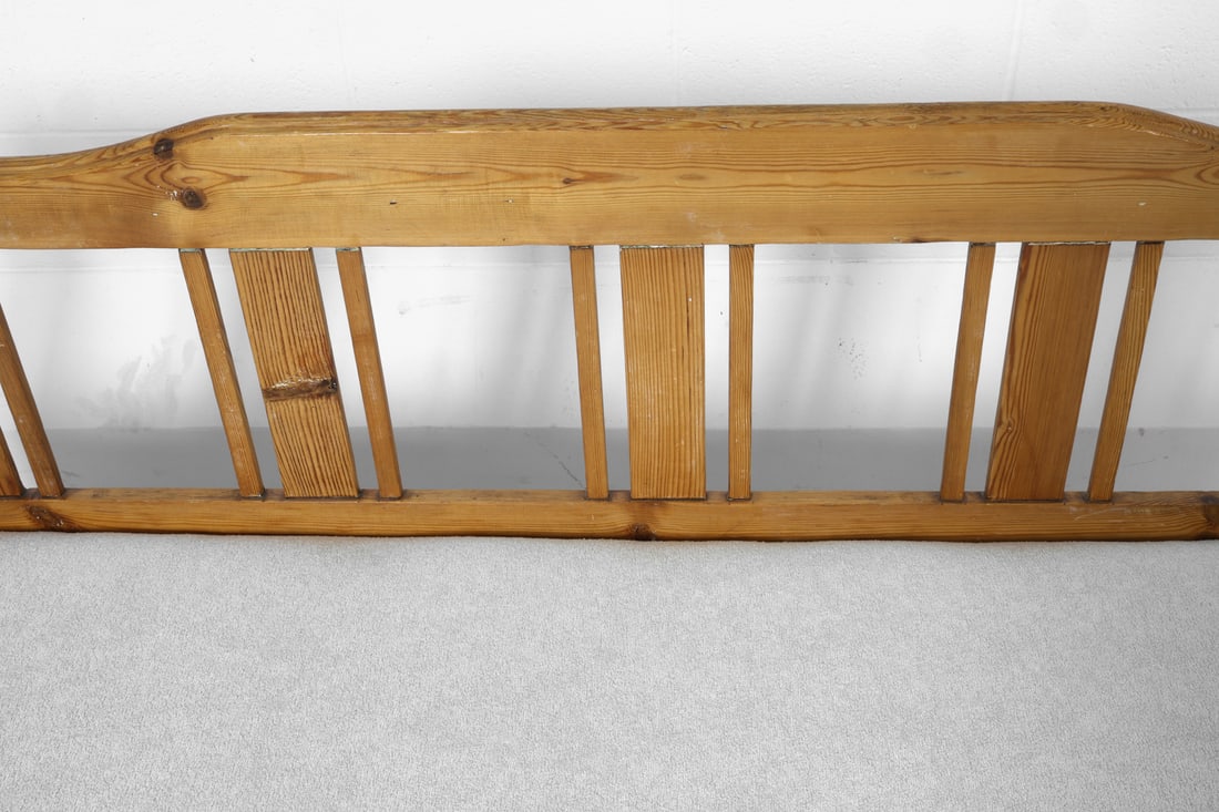 SWEDISH PINE STORAGE SOFA/BENCH - 10