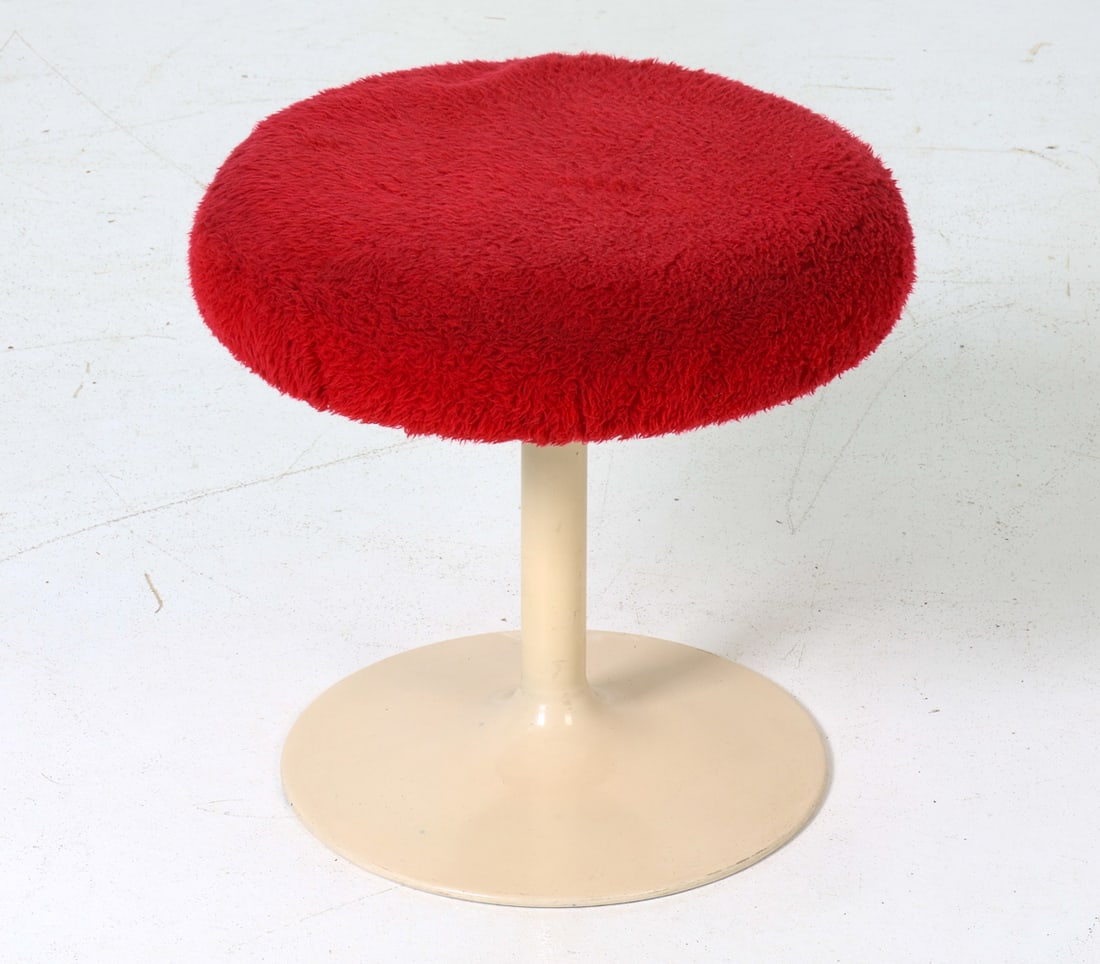 STYLE OF SAARINEN SPACE AGE STOOL 1970'S (1 of 11)