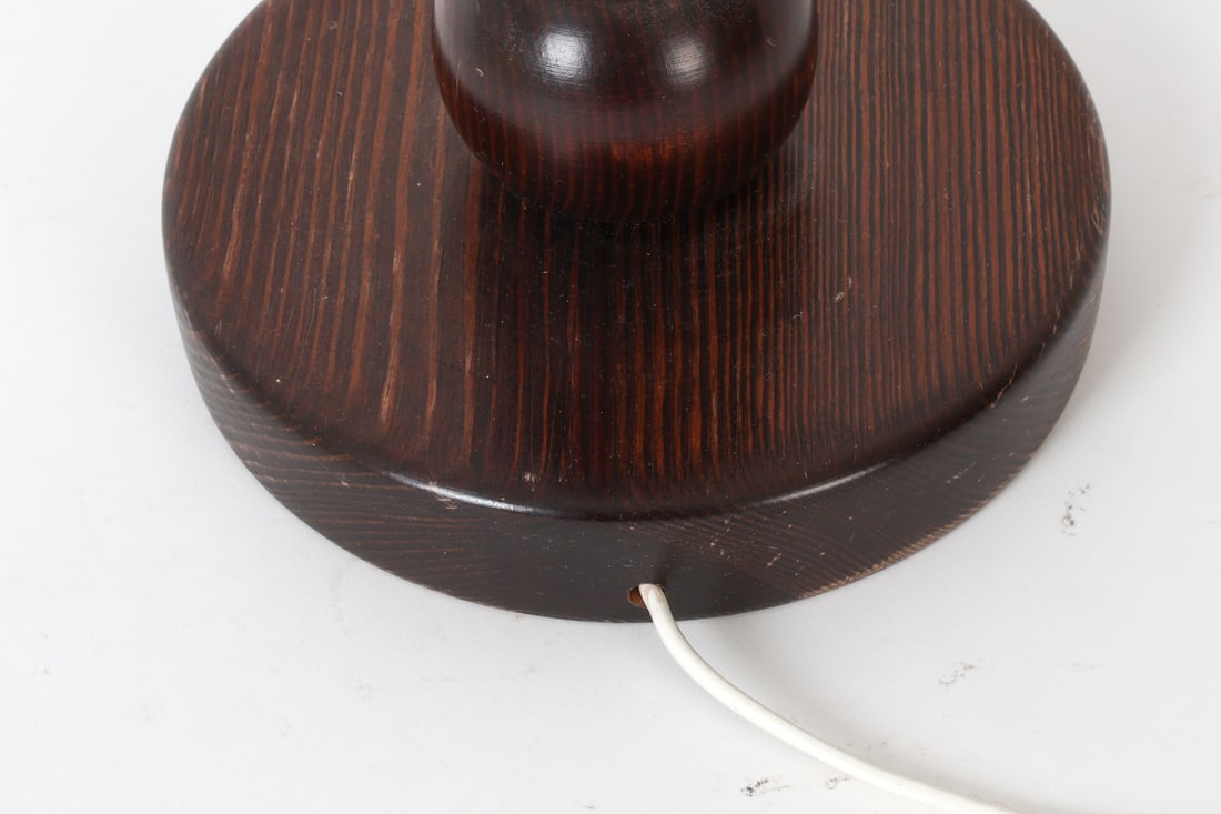 SWEDISH PINE TABLE LAMP 1970S - 10