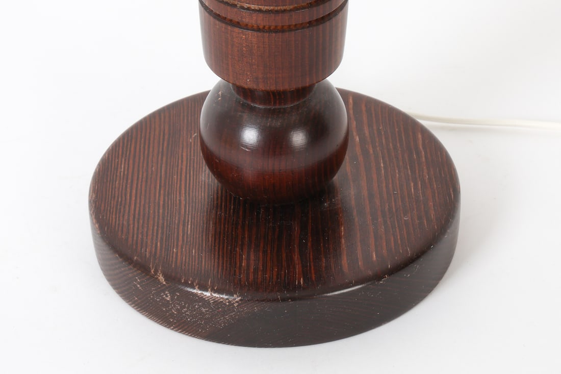 SWEDISH PINE TABLE LAMP 1970S - 4
