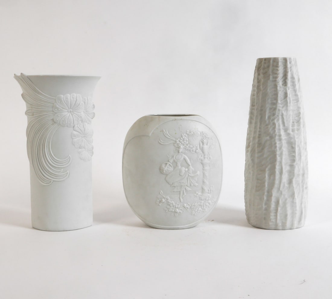 GERMAN CERAMIC VASE GROUPING C. 1970S (1 of 19)