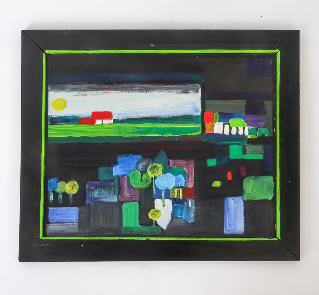 ATTR. TON SCHULTEN (DUTCH, 1938-2025) ABSTRACT O/B (1 of 9)